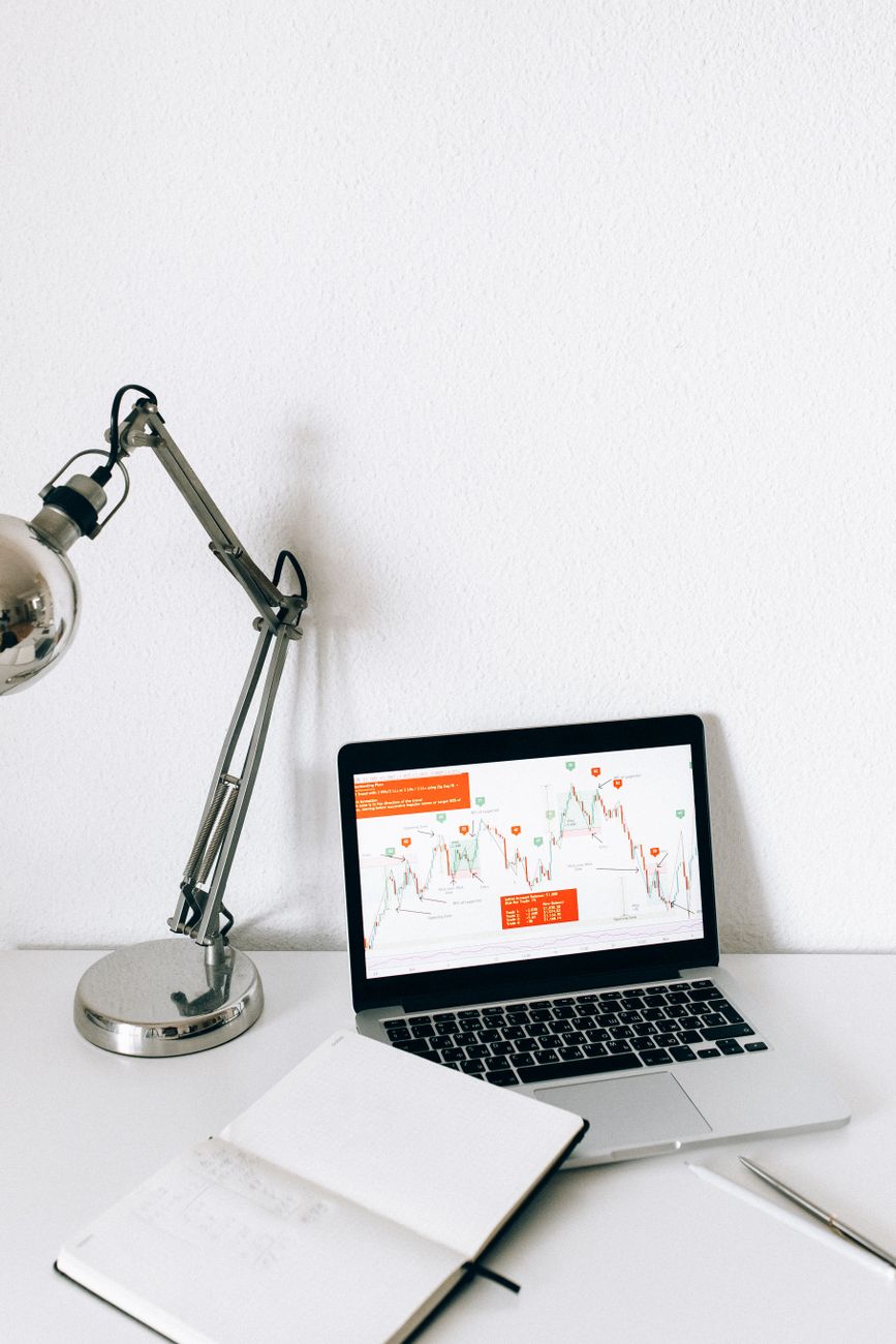 Real estate analyst reviewing document parameters on screen